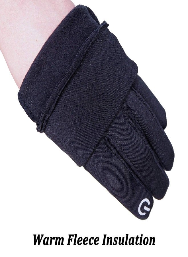 SKYDEER Touchscreen Winter Gloves Liner with Anti-Slip Palm Warm and Lightweight for Running Cycling Driving and More Sports (SD2130/L) - Image 3